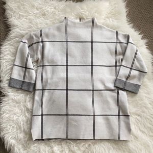 Tahari Mock Turtleneck Sweater